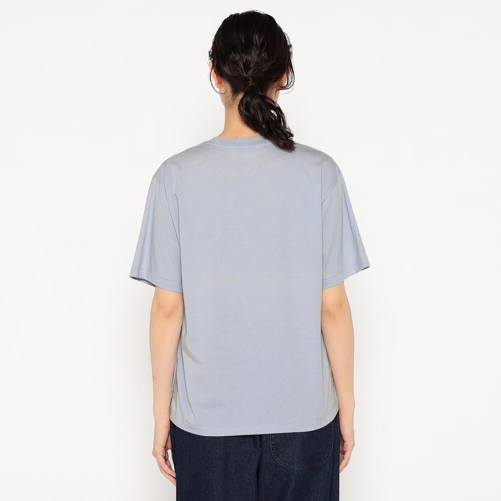 WOMEN'S SHORT SLEEVE INNER T-SHIRT PLAIN｜CUT AND SEWN
