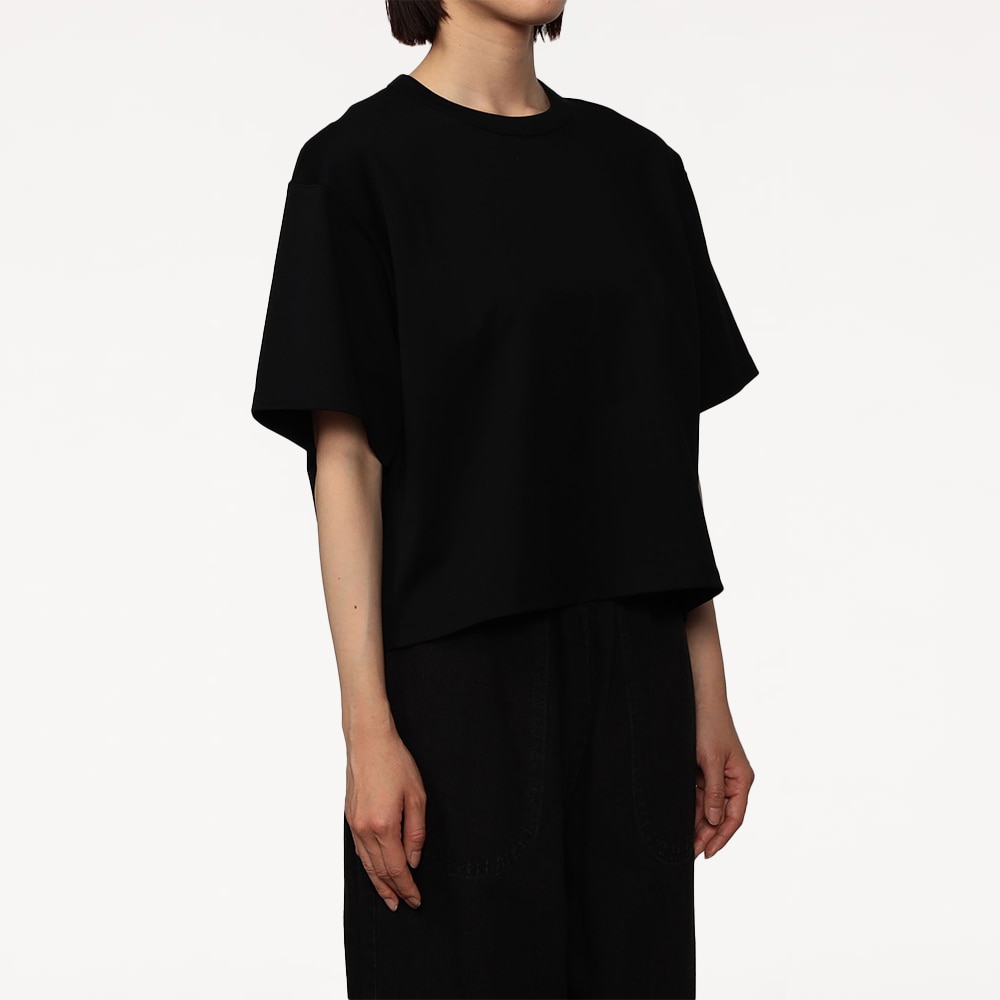 tシャツ DENCE COTTON JERSEY レディース STORE EXCLUSIVE】 WOMEN'S COTTON JERSEY SEMI CROP T-SHIRT