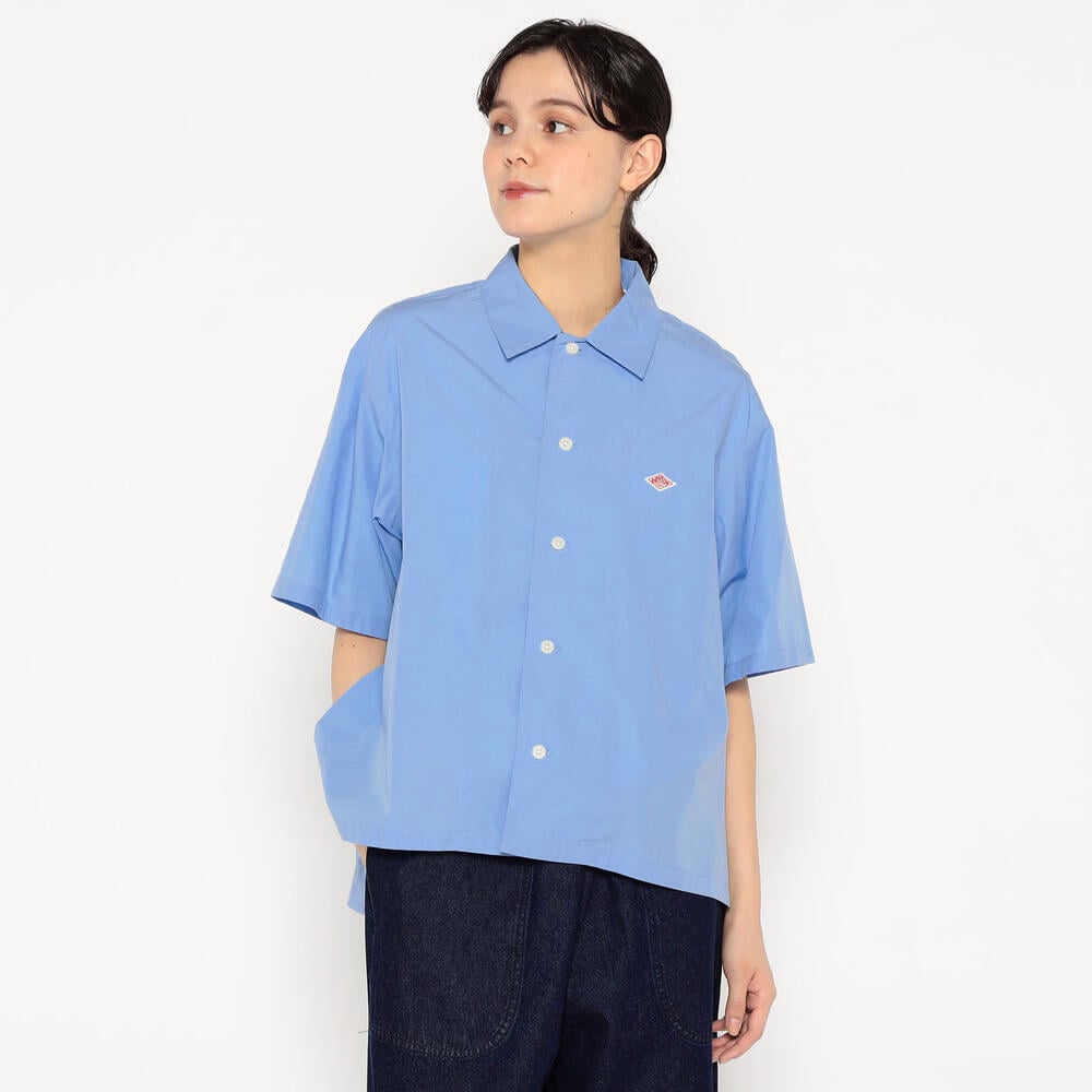 WOMEN'S COTTON POPLIN HALF SLEEVE SHIRT｜SHIRT｜DANTON