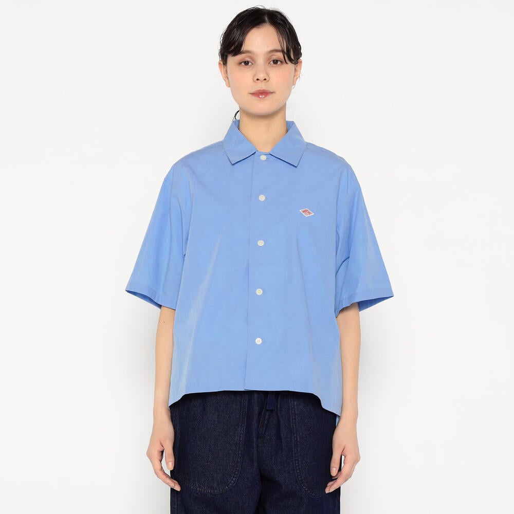 WOMEN'S COTTON POPLIN HALF SLEEVE SHIRT｜SHIRT｜DANTON