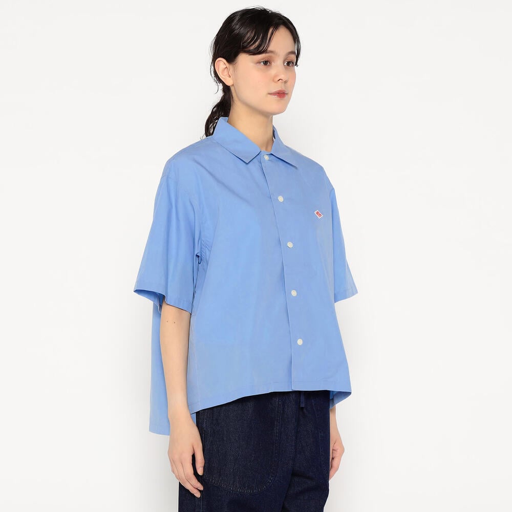 WOMEN'S COTTON POPLIN HALF SLEEVE SHIRT｜SHIRT｜DANTON