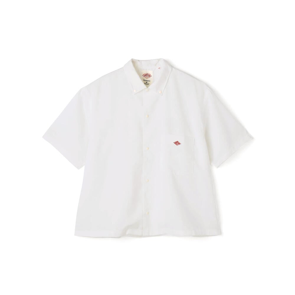 WOMEN'S OXFORD SHORT SLEEVE B.D SHIRT｜SHIRT｜DANTON