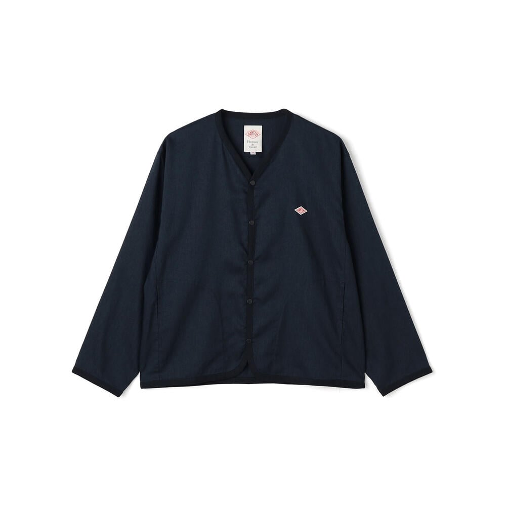 DANTON⭐︎美品 WOMEN'S ORGANIC COTTON WASHER BAND COLLAR SHIRT｜SHIRT