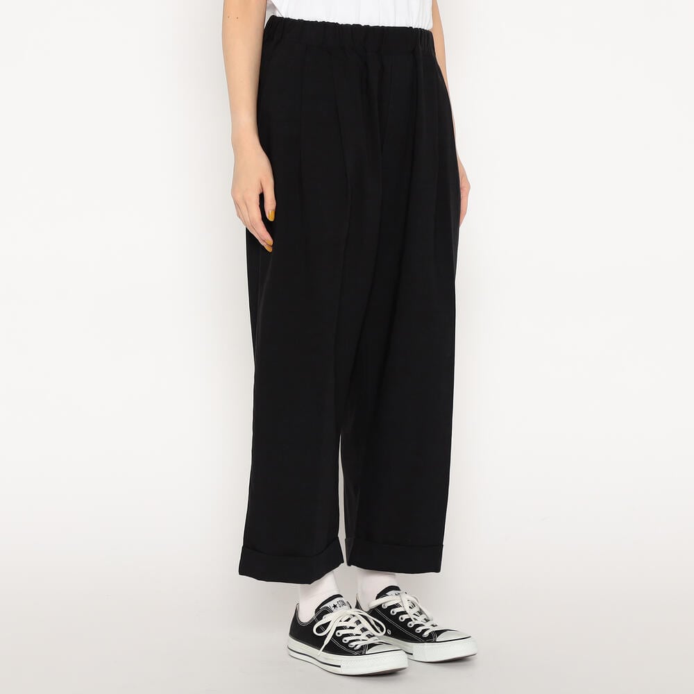 WOMEN'S LINEN-BLEND EASY CROPPED PANTS｜PANTS｜DANTON