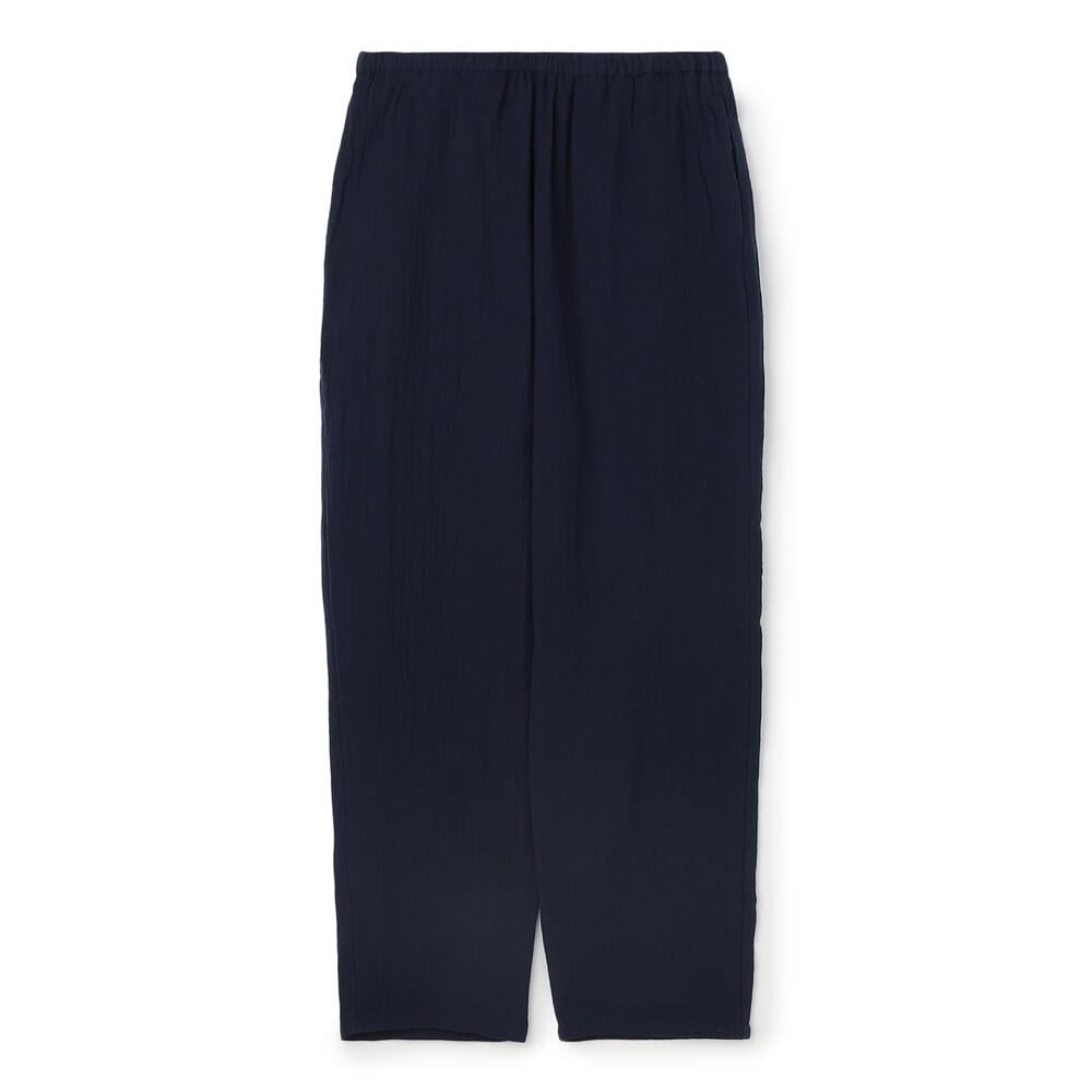 STORE EXCLUSIVE】 WOMEN'S COTTON GAUZE EASY STREIGHT PANTS