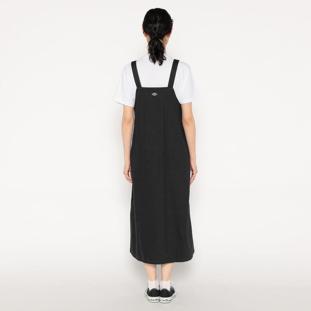 DANTON オーバーオール ブラック ウール DANTON（ダントン）の「【DANTON SALOPETTE PANTS】（サロペット
