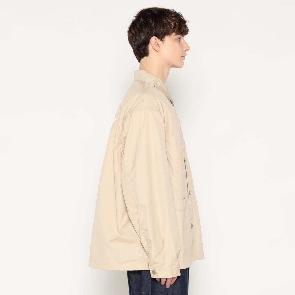ジャケット・アウター danton back print coverall 40 Danton Men's Back Print Coverall Jacket in Ivory Danton
