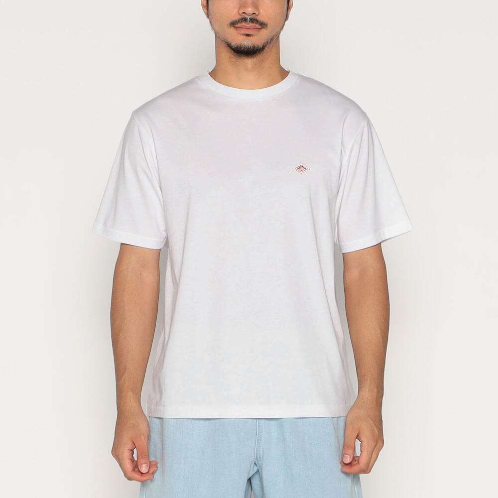 DANTON| (SHORT SLEEVE INNER T-SHIRT PLAIN (DTC0196-CVT MEN'S SHORT SLEEVE INNER T-SHIRT PLAIN|CUT AND SEWN|DANTON