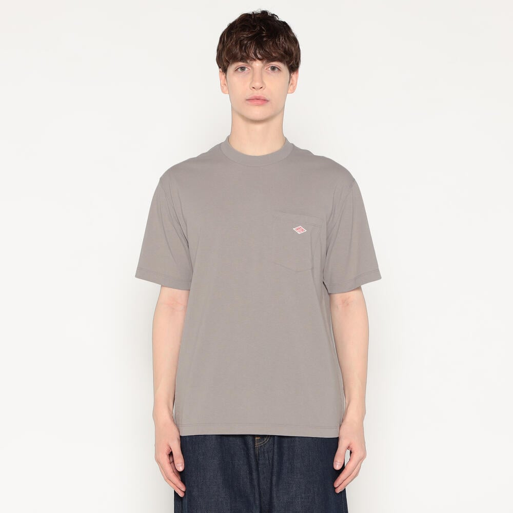 MEN'S SHORT SLEEVE POCKET T-SHIRT PLAIN｜CUT AND SEWN