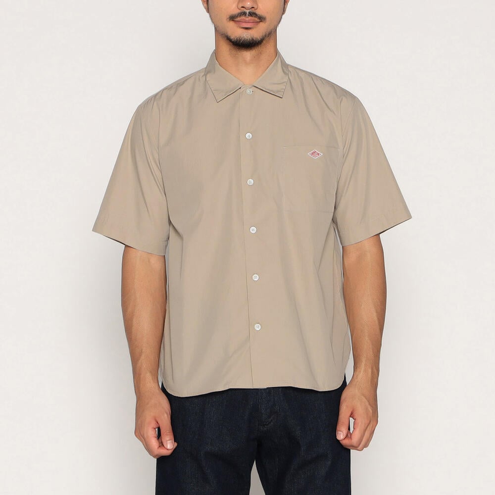 Norse Store | Shipping Worldwide - Danton Work Shirt S/S - Sax