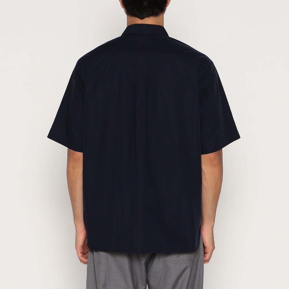 トップス DANTON COTTON POPLIN WORK SHIRT 42 DANTON MEN'S COTTON POPLIN WORK SHIRT
