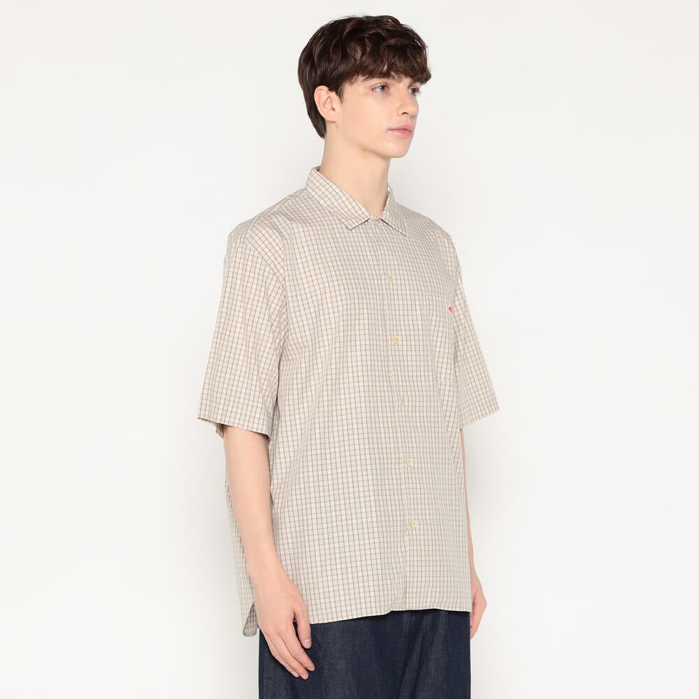 MEN'S COTTON POPLIN WORK SHIRT PLAID｜SHIRT｜DANTON(ダントン