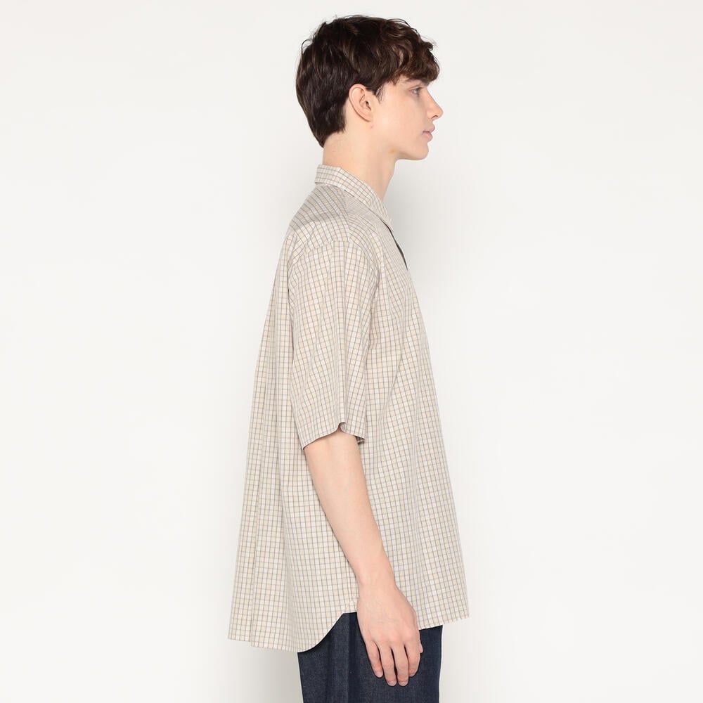 トップス DANTON COTTON POPLIN WORK SHIRT 42 MEN'S COTTON POPLIN WORK SHIRT PLAID｜SHIRT｜DANTON(ダントン