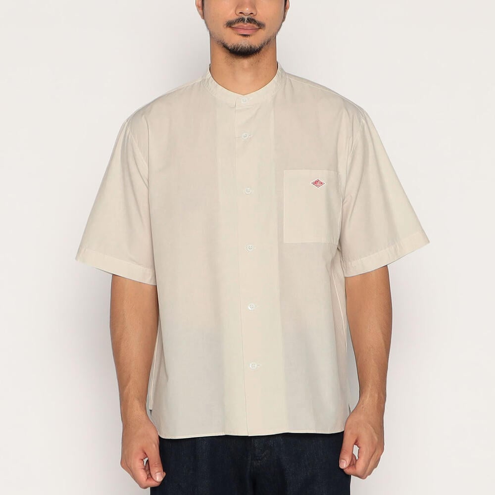 DANTON ダントン MEN'S COTTON TYPEWRITER WRINKLED SHIRT｜SHIRT｜DANTON