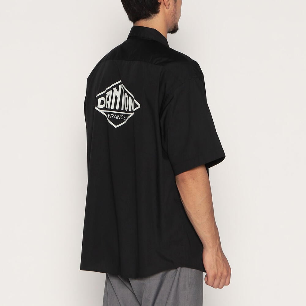 MEN'S BACK LOGO SHORT SLEEVE WORK SHIRT｜SHIRT｜DANTON