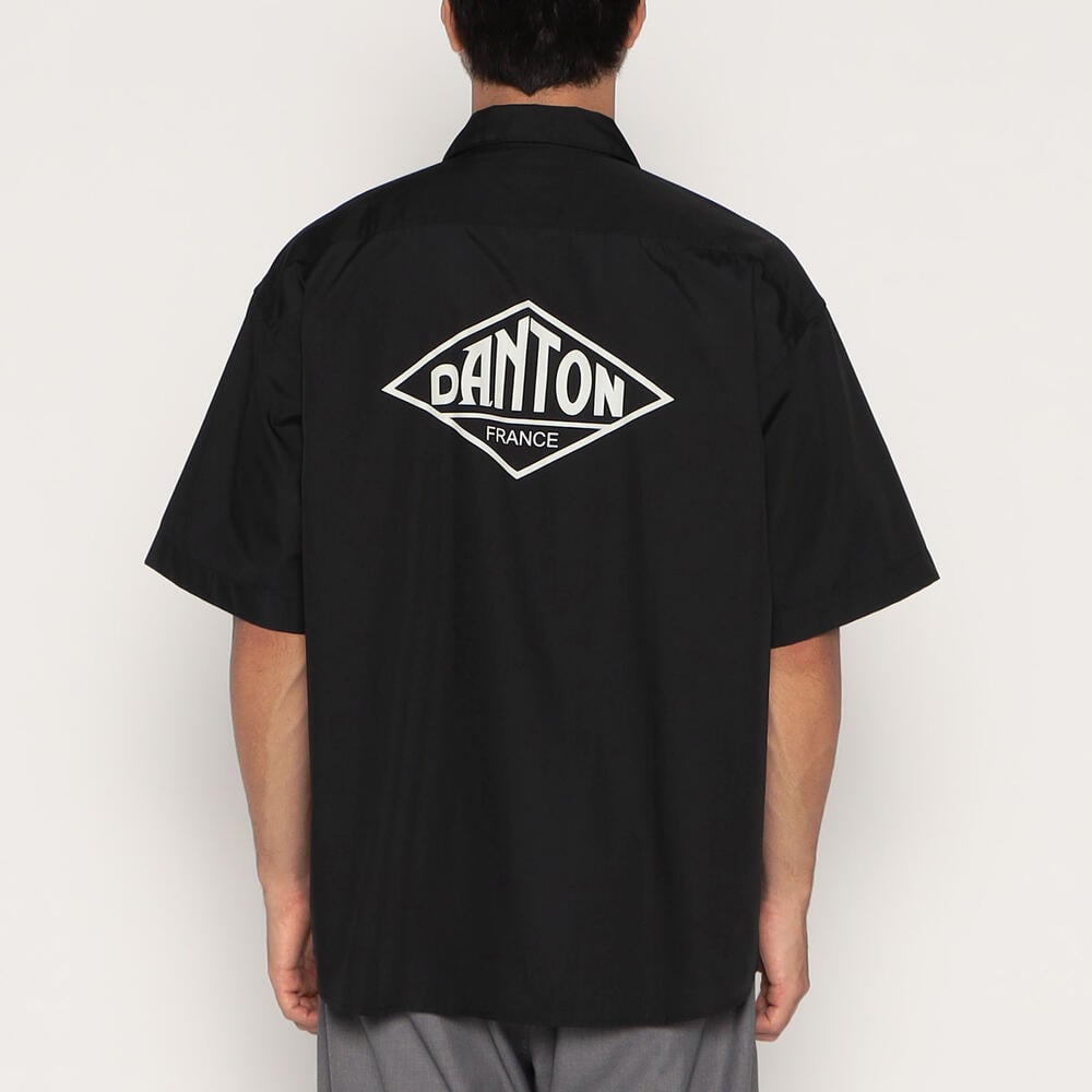 MEN'S BACK LOGO SHORT SLEEVE WORK SHIRT｜SHIRT｜DANTON