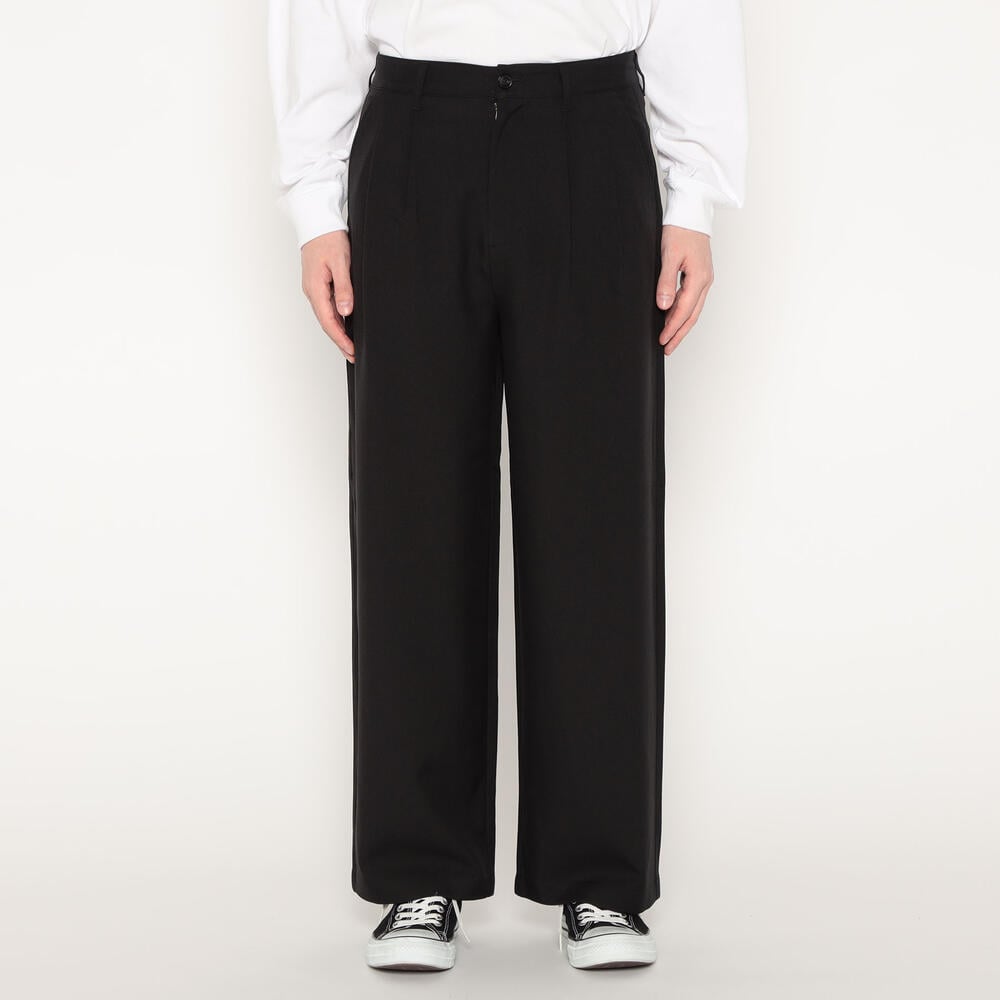 MEN'S MELANGE TWILL 2TUCK WIDE PANTS｜PANTS｜DANTON(ダントン