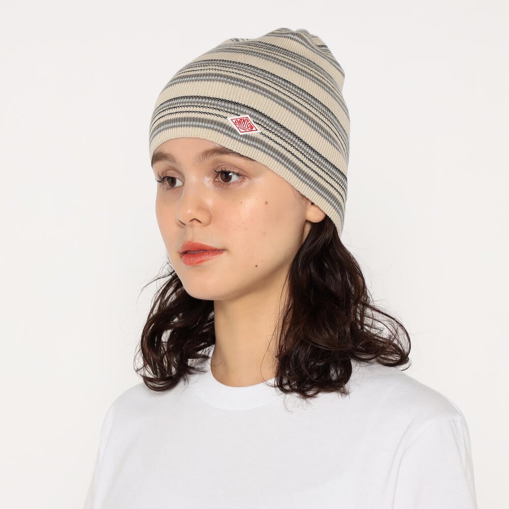 ダントン　ニットキャップ　ビーニー COTTON KNIT BEANIE｜HAT｜DANTON(ダントン)｜DANTON OFFICIAL SITE