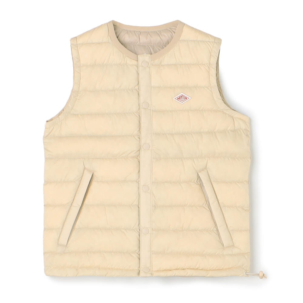 KIDS' INNER DOWN CREWNECK VEST｜KIDS｜DANTON(ダントン