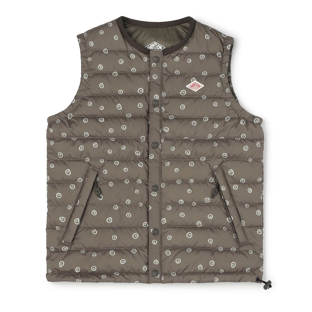 DANTON / CREWNECK INNER DOWN VEST（M） DANTON MEN'S CREWNECK INNER DOWN VEST
