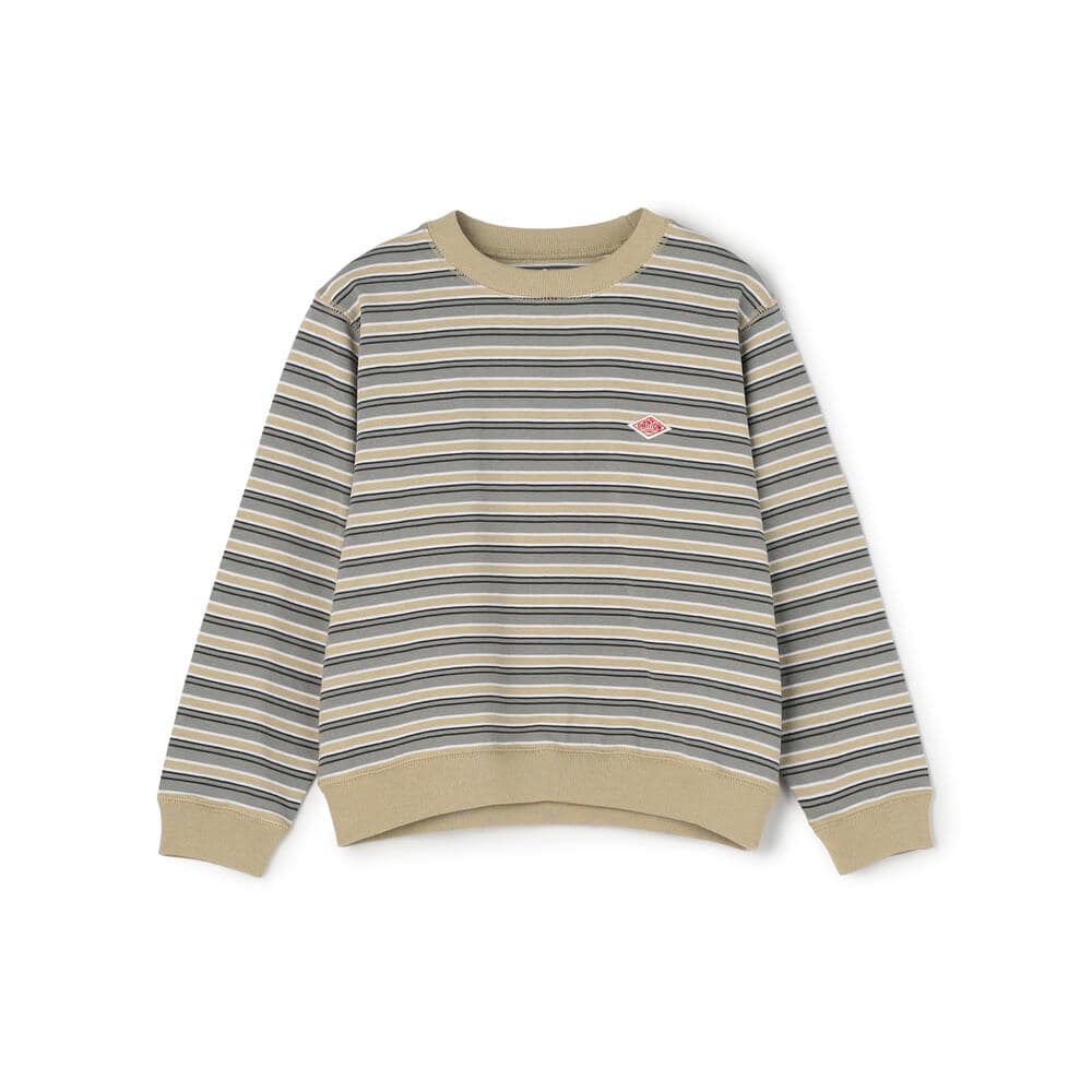 KIDS' LONG SLEEVE SWEAT T-SHIRT STRIPE｜KIDS｜DANTON(ダントン