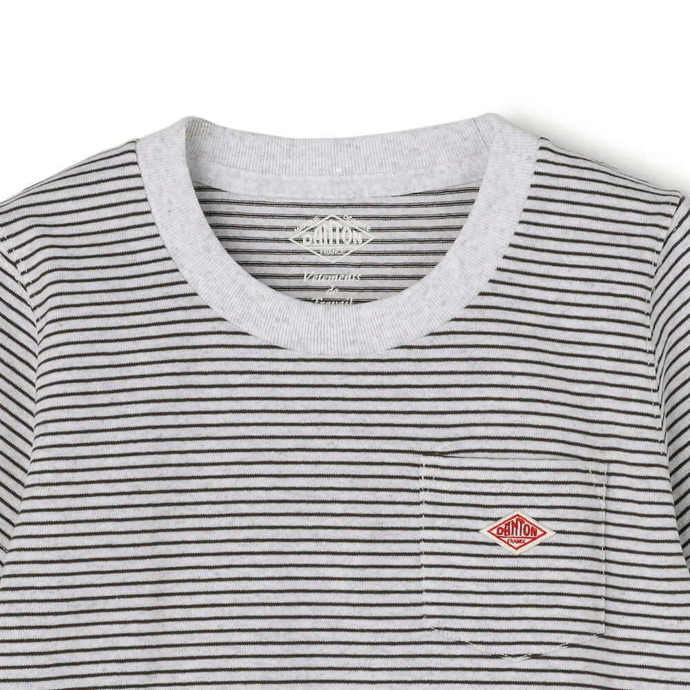 KIDS' SHORT SLEEVE POCKET T-SHIRT STRIPE｜KIDS｜DANTON(ダントン
