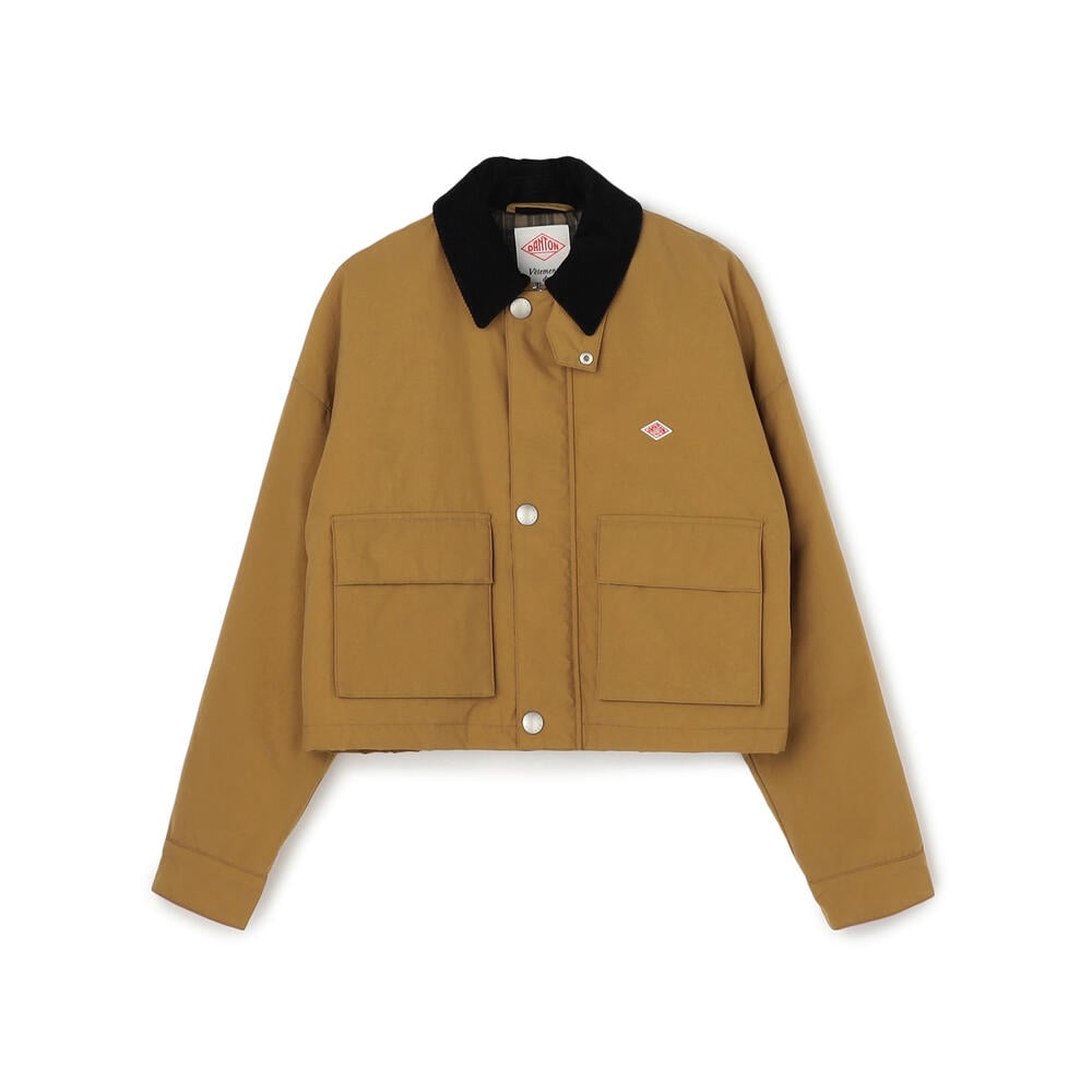 WOMEN'S NYLON TAFFETA SHORT JACKET｜COAT｜DANTON(ダントン