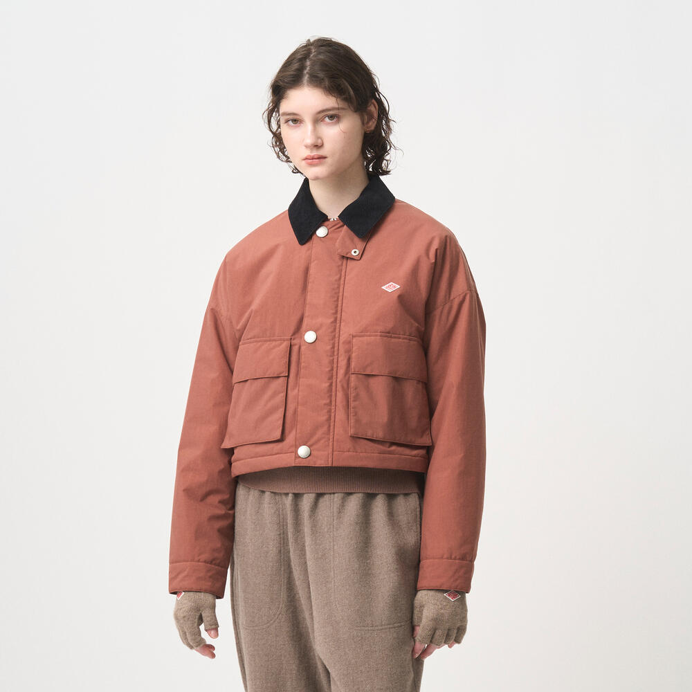 WOMEN'S NYLON TAFFETA SHORT JACKET｜COAT｜DANTON(ダントン)｜DANTON