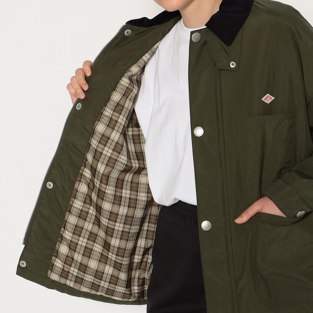 美品　ダントンWOMEN'S NYLON TAFFETA WORK JACKET DANTON（ダントン）の「WOMEN'S NYLON TAFFETA WORK JACKET