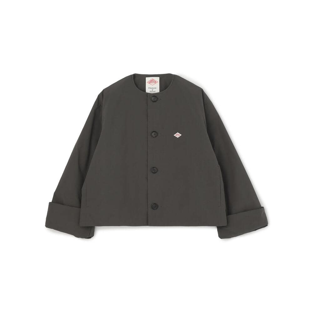 WOMEN'S INSULATION COLLARLESS WIDE JACKET｜COAT｜DANTON