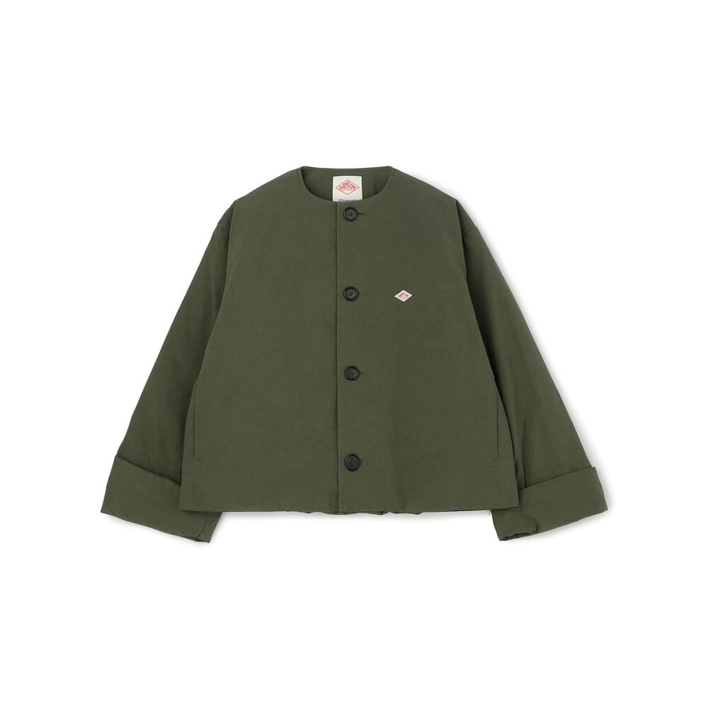 WOMEN'S INSULATION COLLARLESS WIDE JACKET｜COAT｜DANTON