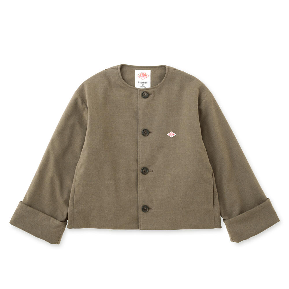 DANTON ダントン ◇[DT-B0280VSS]DANTON(ダントン) BAND COLLAR SHIRT L/S バンド