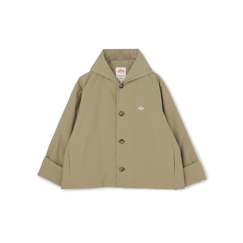 WOMEN'S INSULATION HOODED WIDE JACKET｜COAT｜DANTON(ダントン
