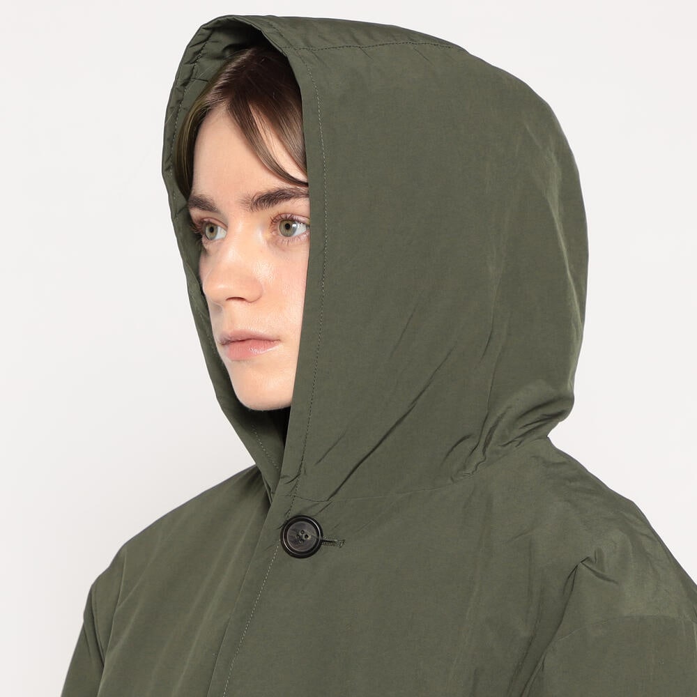 WOMEN'S INSULATION HOODED WIDE JACKET｜COAT｜DANTON(ダントン