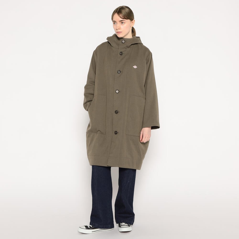 WOMEN'S WOOL LIKE INSULATION HOODED COAT｜COAT｜DANTON(ダントン