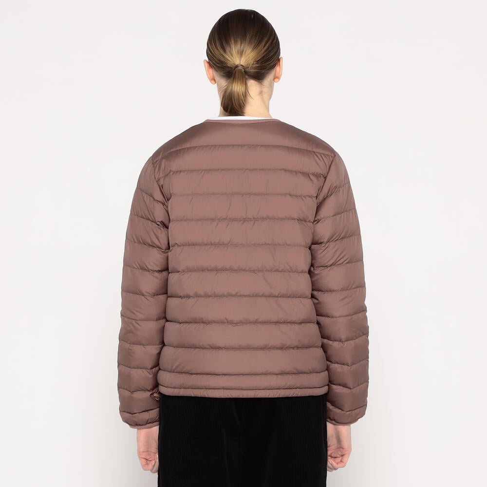 ダントン WOMEN'S CREWNECK INNER DOWN JACKET DANTON WOMEN'S CREWNECK INNER DOWN JACKET POLKA DOT