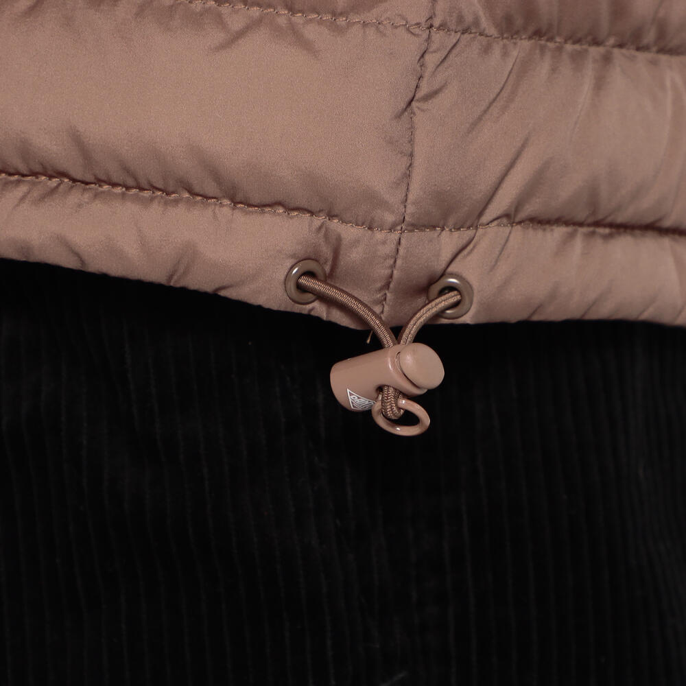 ダントン WOMEN'S CREWNECK INNER DOWN JACKET Danton - Women's Inner Down Crewneck Jacket in Sand Beige