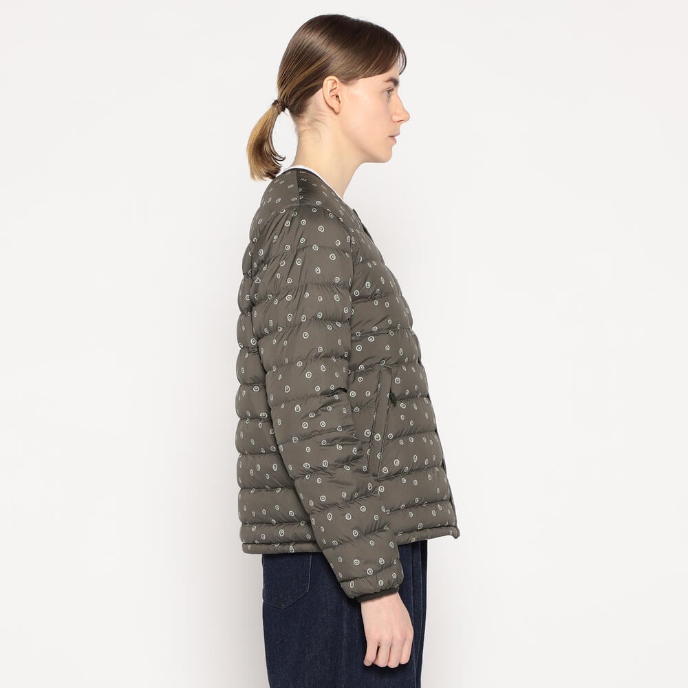 WOMEN'S CREWNECK INNER DOWN JACKET POLKA DOT｜COAT｜DANTON