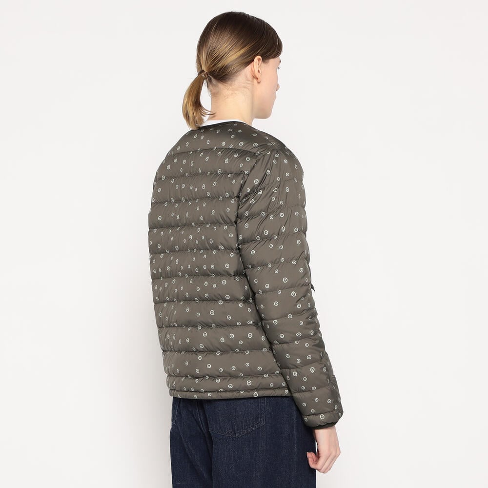 WOMEN'S CREWNECK INNER DOWN JACKET POLKA DOT｜COAT｜DANTON