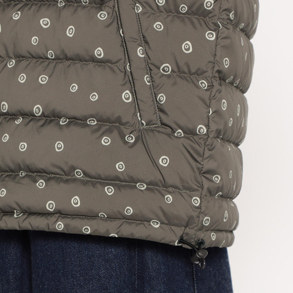 WOMEN'S CREWNECK INNER DOWN JACKET POLKA DOT｜COAT｜DANTON