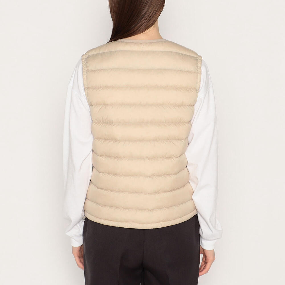 WOMEN'S CREWNECK INNER DOWN VEST｜VEST｜DANTON(ダントン