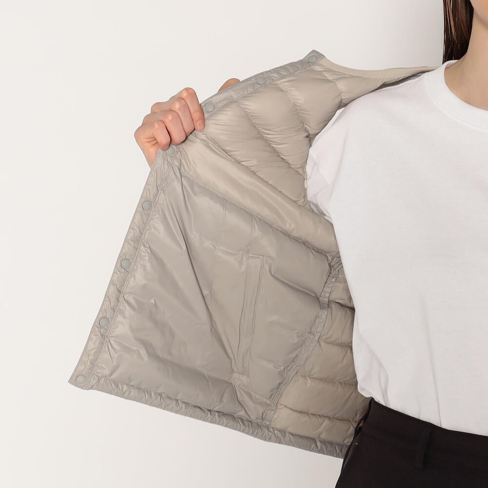 WOMEN'S CREWNECK INNER DOWN VEST｜VEST｜DANTON(ダントン)｜DANTON