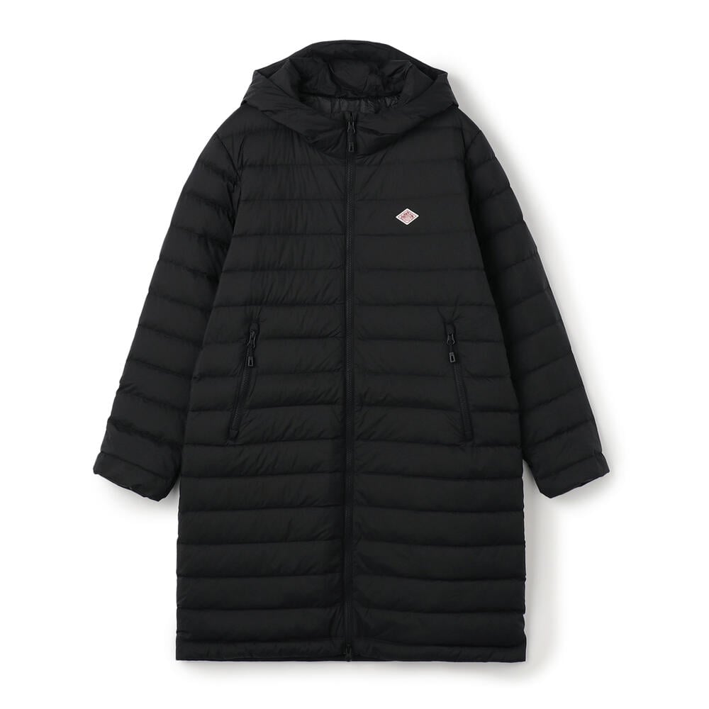 WOMEN'S NYLON TAFFETA MIDDLE DOWN HOODED COAT｜COAT｜DANTON