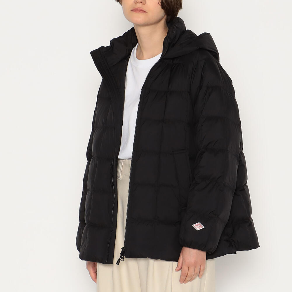 WOMEN'S NYLON TAFFETA SQUARE QUILTED DOWN JACKET｜COAT｜DANTON