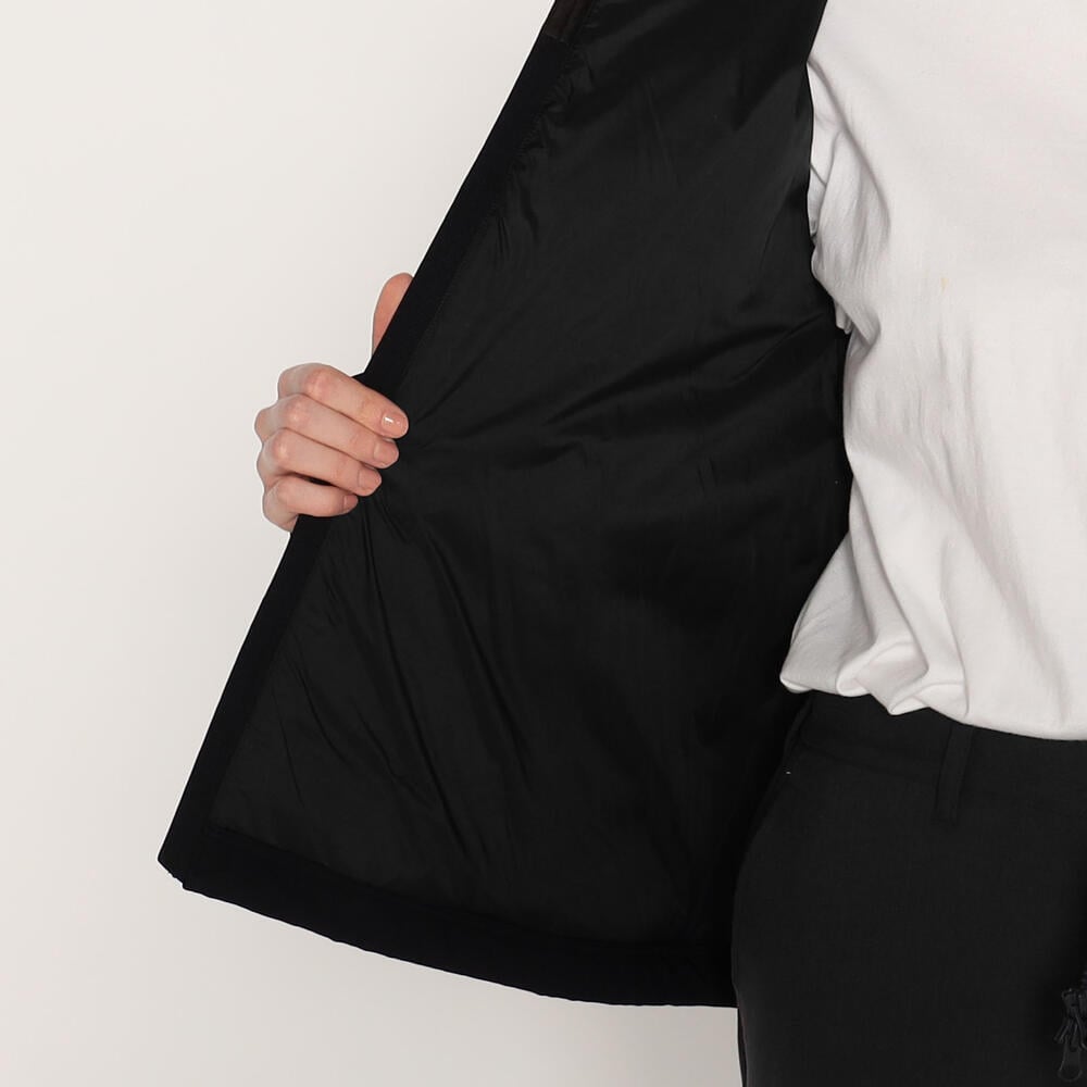 WOMEN'S WOOL LIKE POLYESTER MIDDLE DOWN HOODED JACKET｜COAT