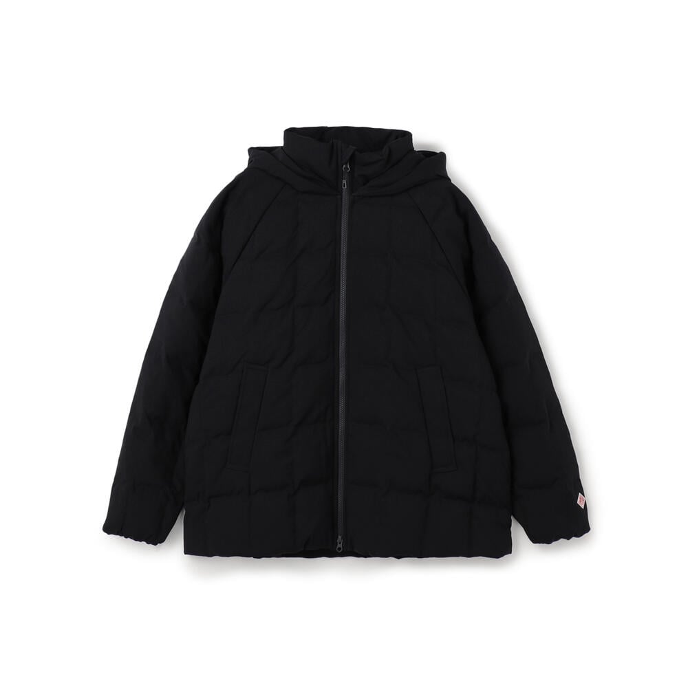 WOMEN'S WOOL LIKE POLYESTER SQUARE QUILTED DOWN JACKET｜COAT