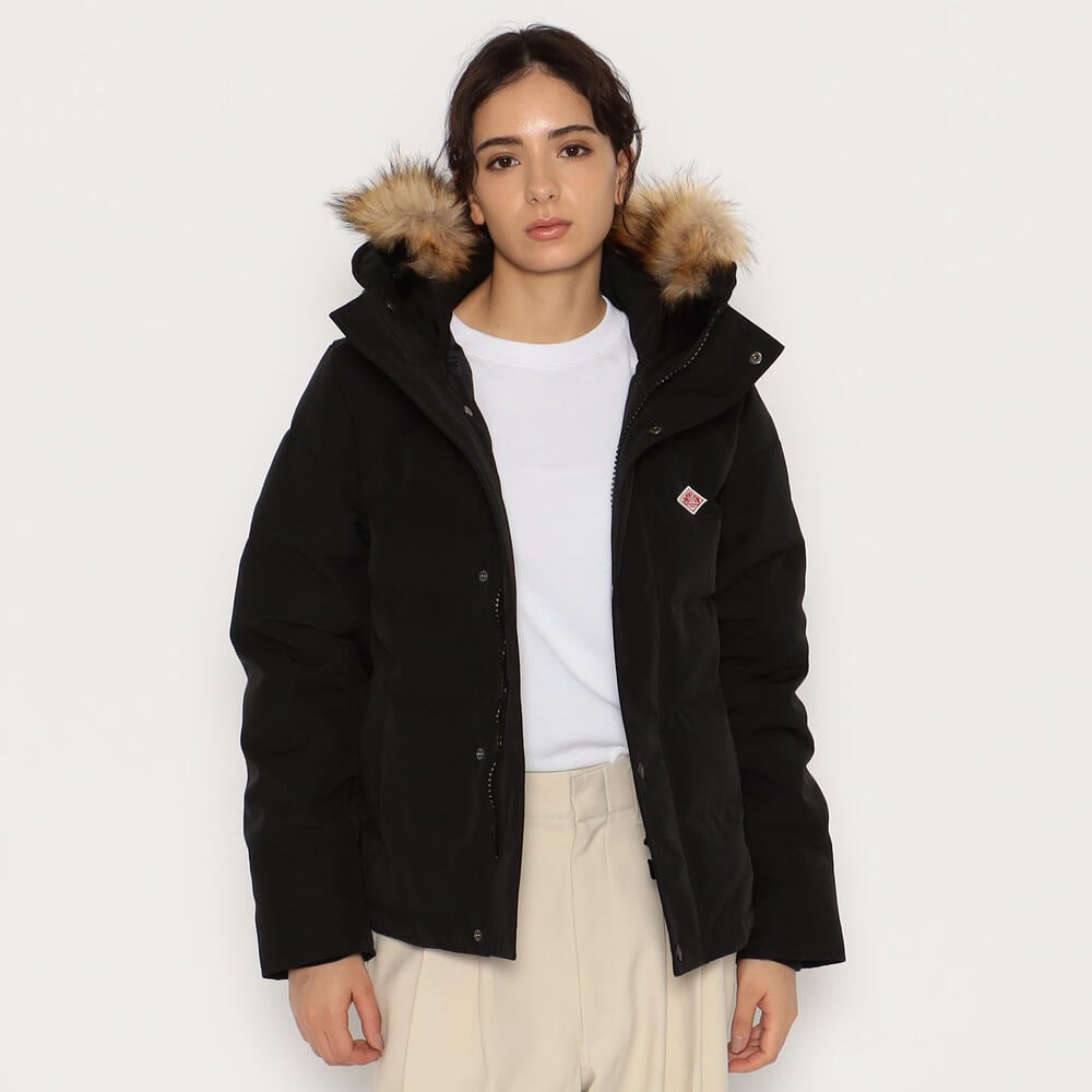 WOMEN'S FAUX FUR HOODED DOWN JACKET｜COAT｜DANTON(ダントン