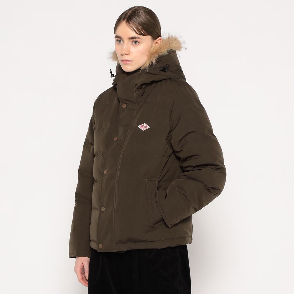 WOMEN'S FAUX FUR HOODED DOWN JACKET｜COAT｜DANTON(ダントン