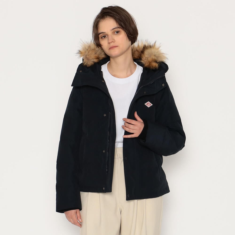 WOMEN'S FAUX FUR HOODED DOWN JACKET｜COAT｜DANTON(ダントン