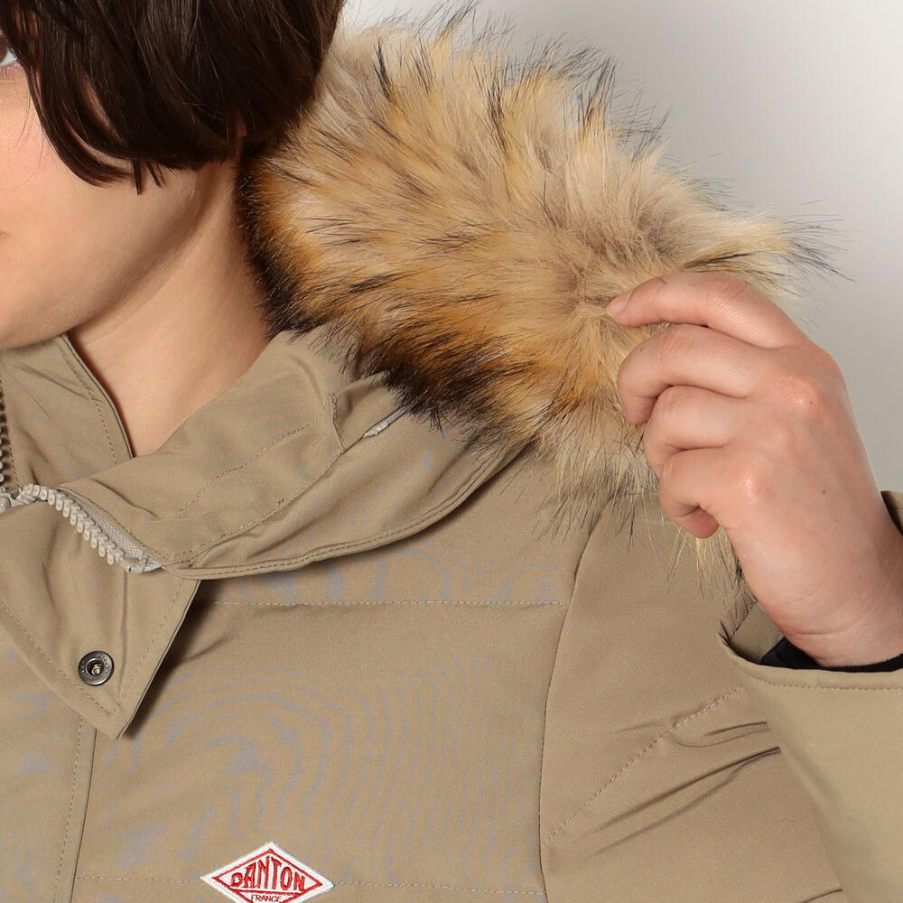 WOMEN'S FAUX FUR HOODED DOWN JACKET｜COAT｜DANTON(ダントン